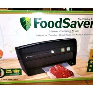 FoodSaver Bag Sealer Vacuum Packaging Sys Model V3020 Keeps Food Fresh 5x Longer